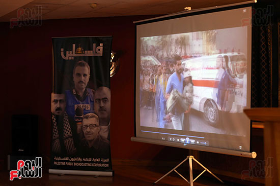 مؤتمر عن حرب غزة من نقابة الصحفيين (8)