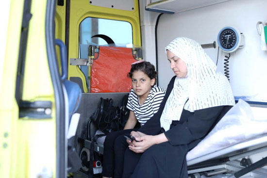 دخول حالات أطفال مرضى السرطان من قطاع غزة (16)