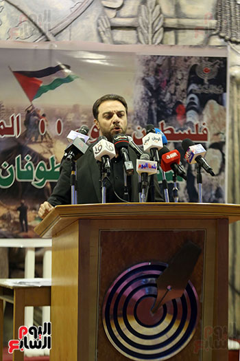 مؤتمر عن حرب غزة من نقابة الصحفيين (11)