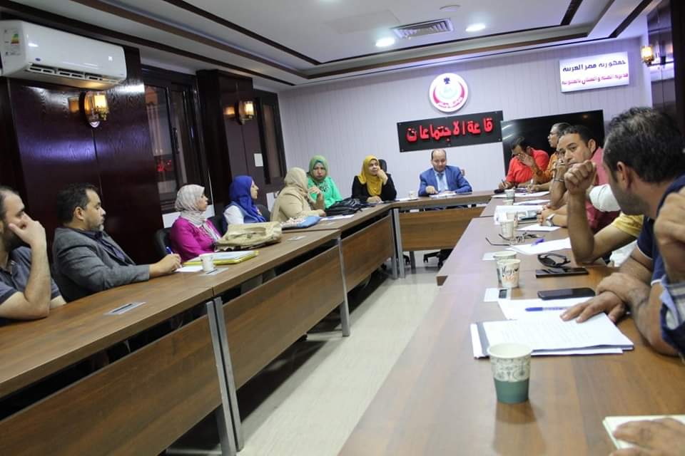 اجتماعات مديرية الصحة بالقليوبية (4)
