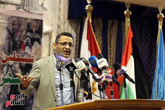 مؤتمر عن حرب غزة من نقابة الصحفيين (20)