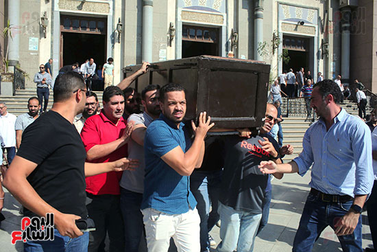 جنازة والد سلوى محمد علي (2)