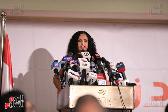 مريم عادل مسئولة المحور السياسي بحملة فريد زهران
