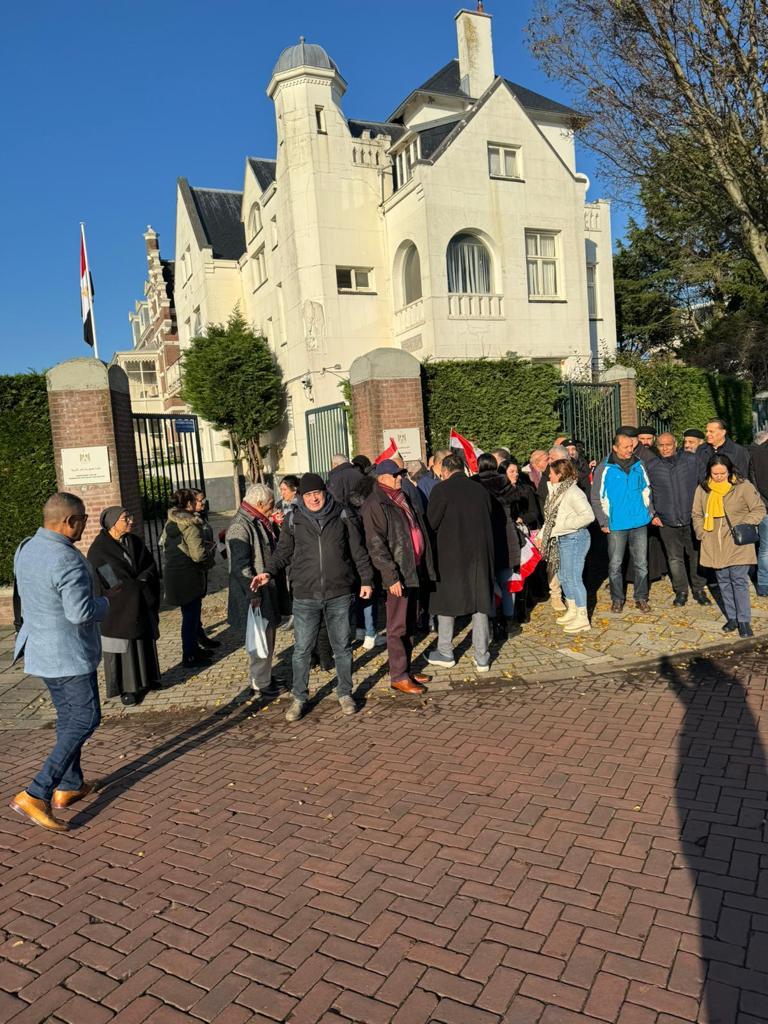 جانب من انتخابات المصريين في هولندا