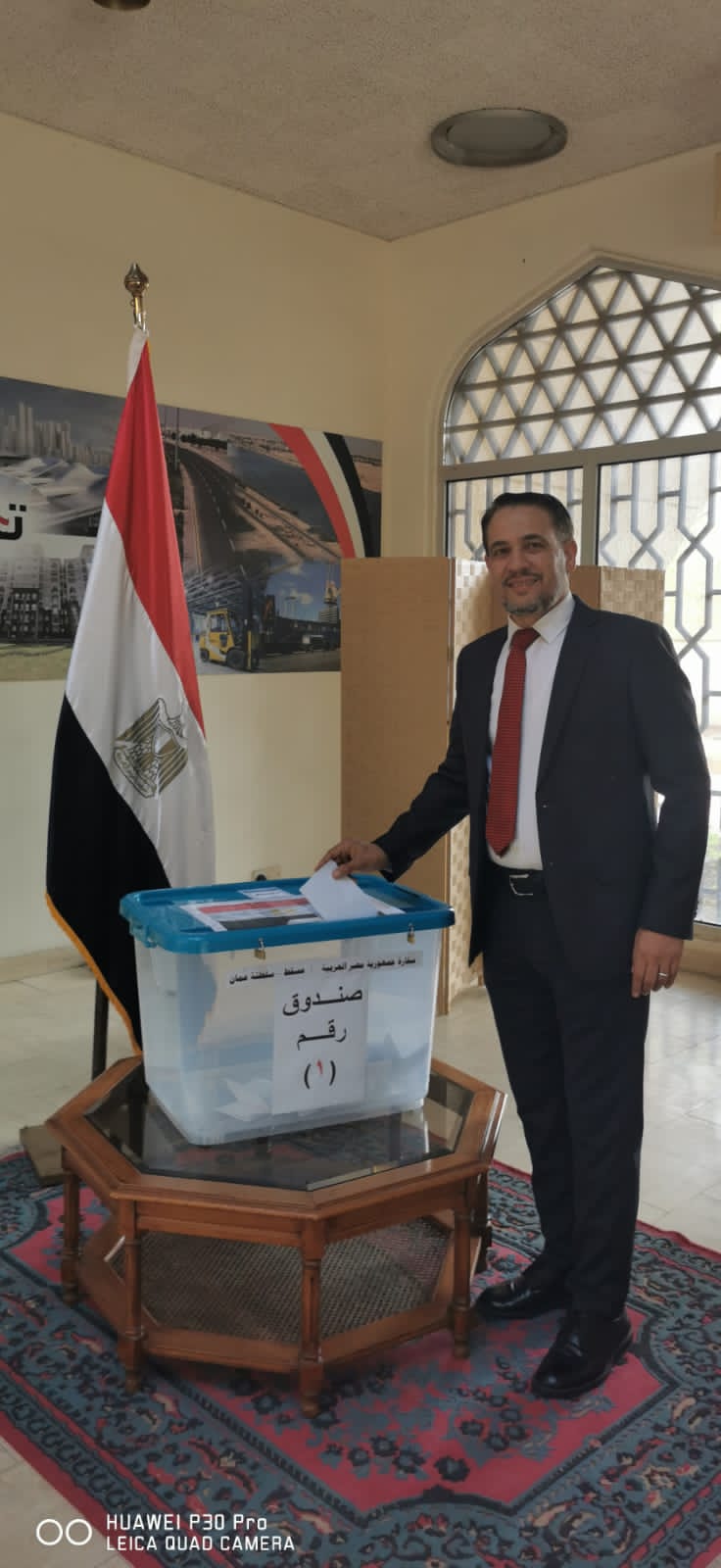عملية التصويت فى سلطنة عمان