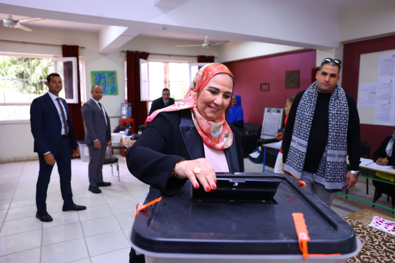 الدكتورة نيفين القباج وزيرة التضامن الاجتماعى