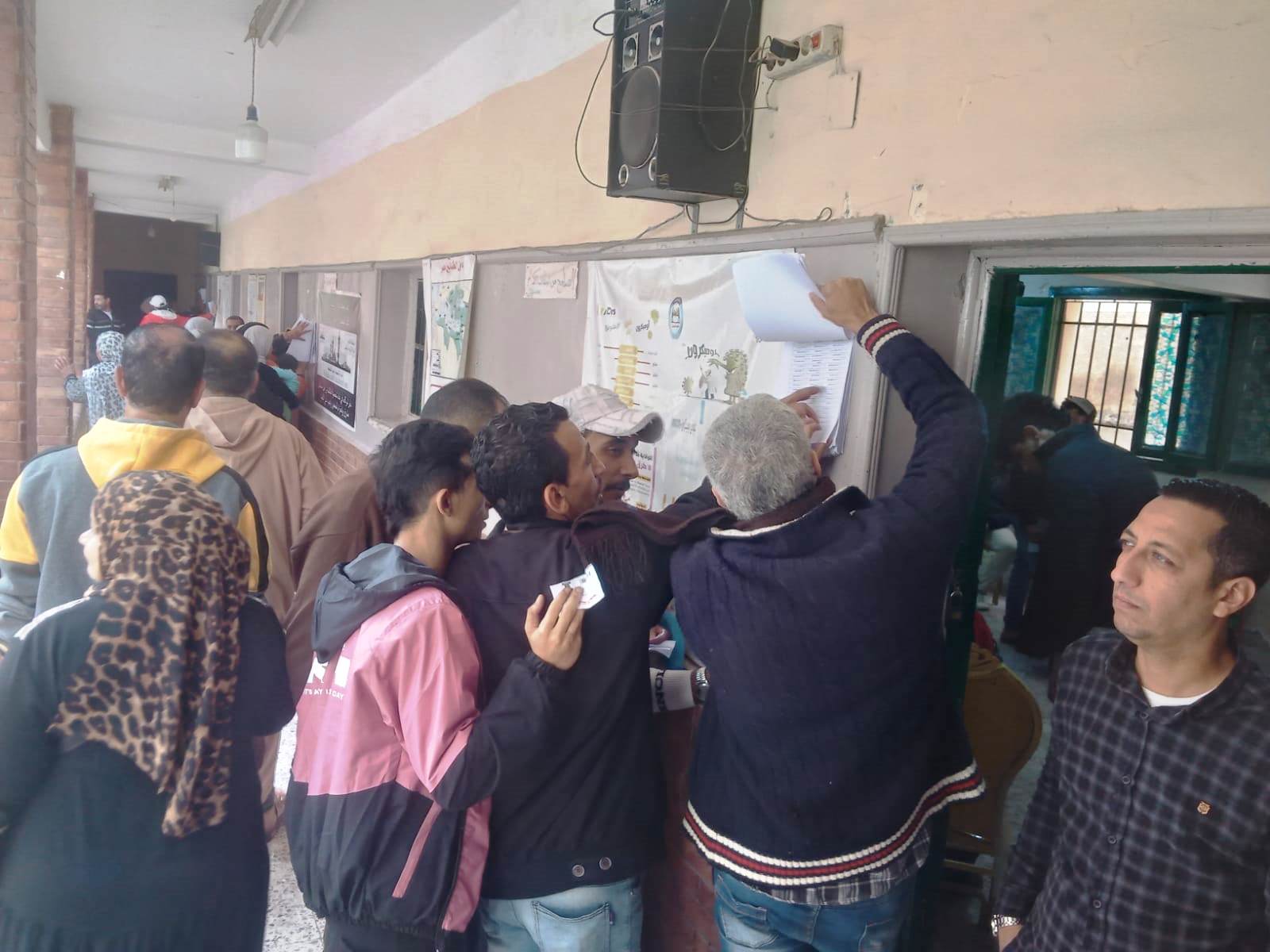 كثافة تصويتية بلجان السيدة زينب بأول أيام ماراثون انتخابات الرئاسة (5)