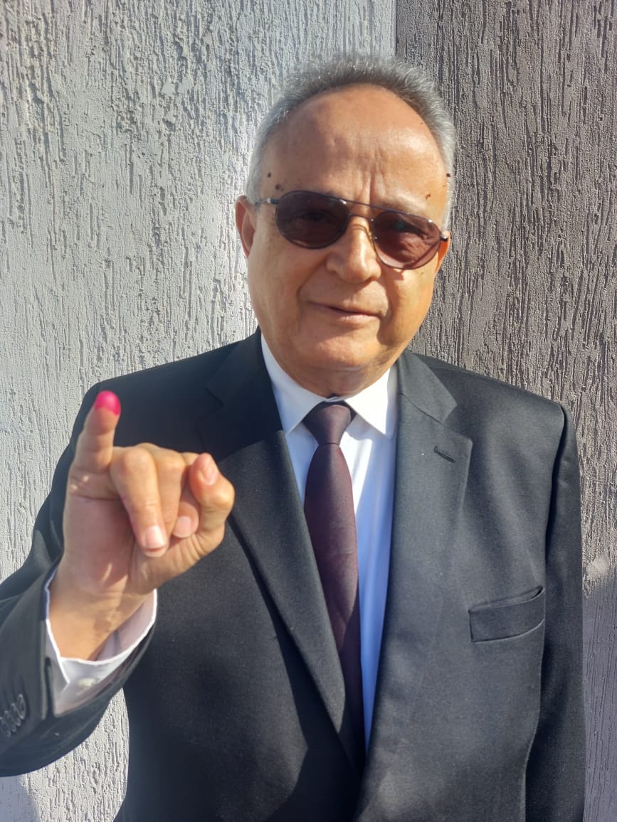 الدكتور أحمد زايد حرص على الإدلاء بصوته بالانتخابات الرئاسية