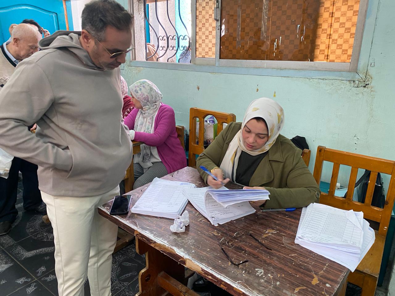 حازم إمام فى القومية العجوزة بالجيزة