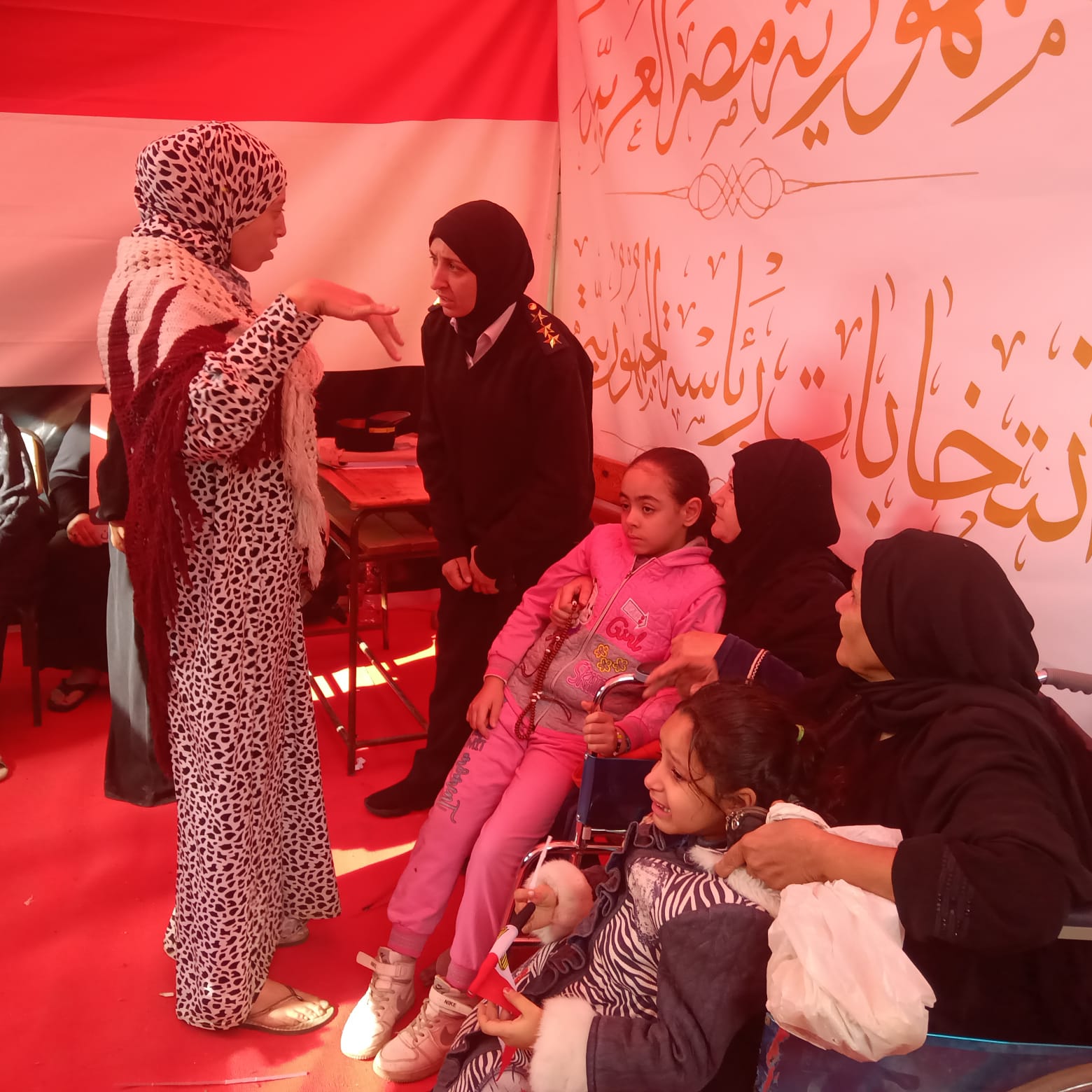 الشرطة النسائية فى انتخابات الرئاسة