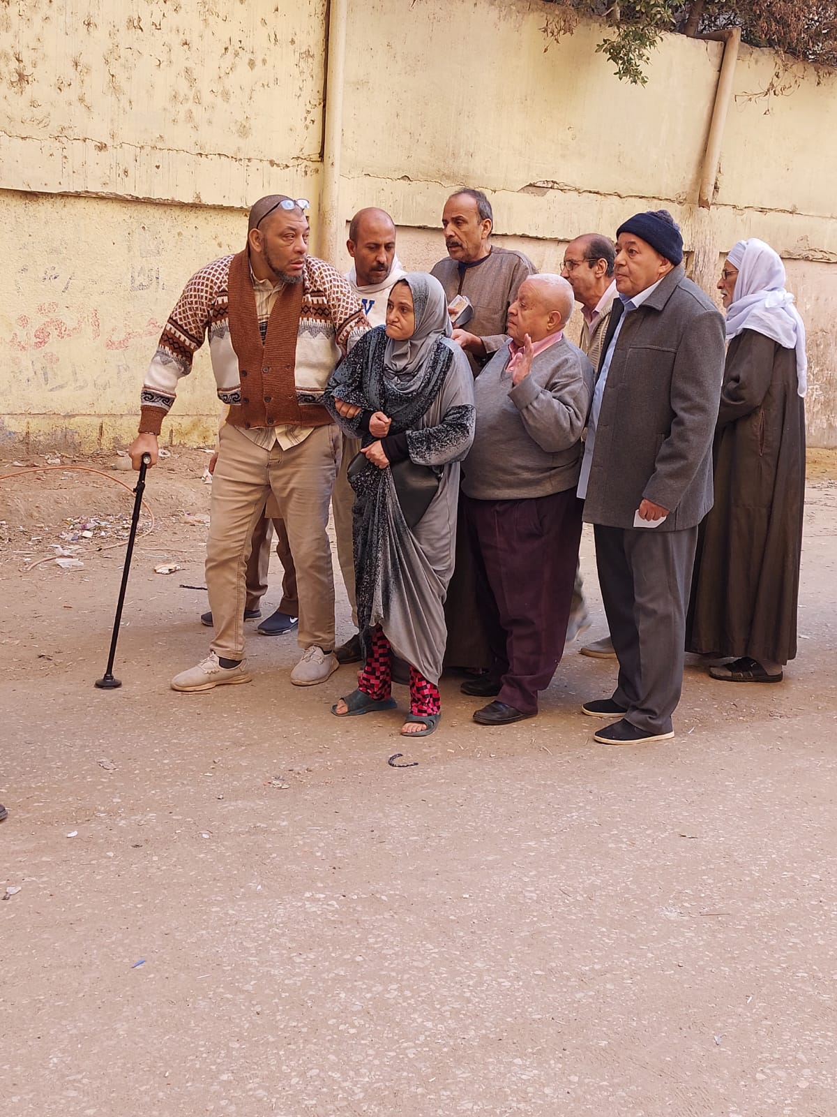 طوابير الناخبين تمتد خارج اللجان في فيصل بالجيزة (9)