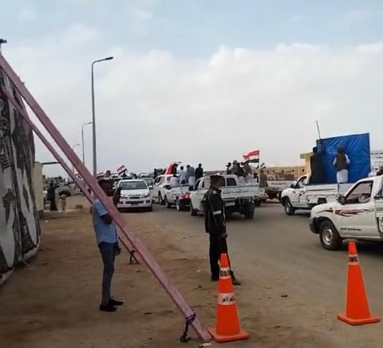 مسيرة بالسيارات بالشلاتين مسيرة بالسيارات بالشلاتين