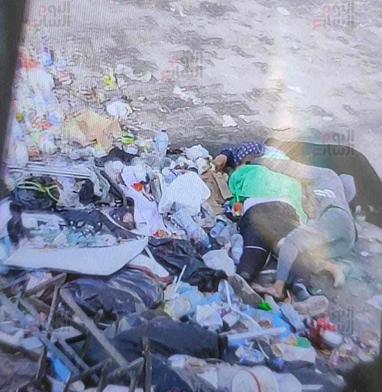 جثامين الأم وأولادها