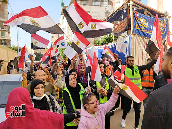 مشاركة-لذوي-الهمم-أمام-لجان-الانتخابات-الرئاسية-بالإسكندرية