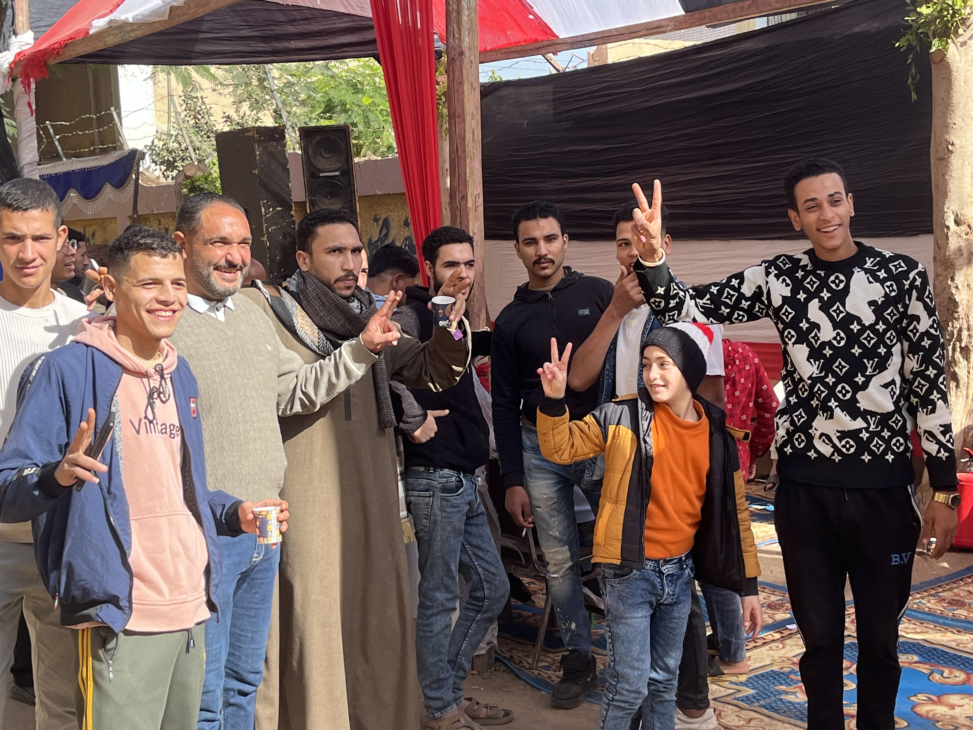 الناخبون أمام لجان منشأة القناطر