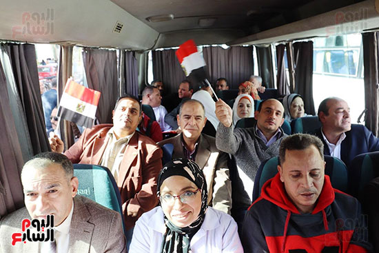  مسيرة شبابية لطلاب جامعة القاهرة للمشاركة بالانتخابات الرئاسية (4)