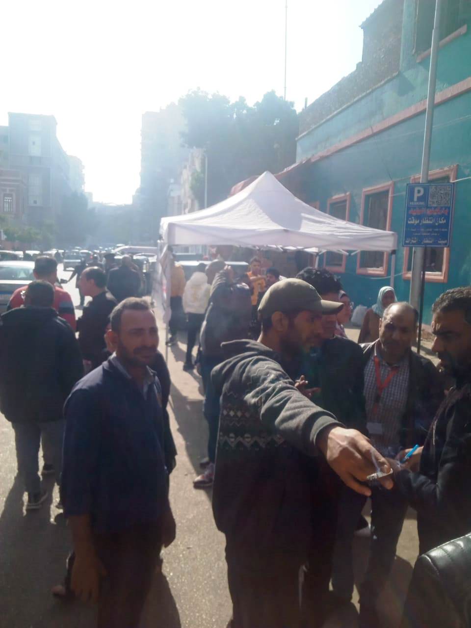 إقبال شبابى فى اليوم الثانى للتصويت بانتخابات الرئاسة 2024 بالسيدة زينب وعابدين (3)