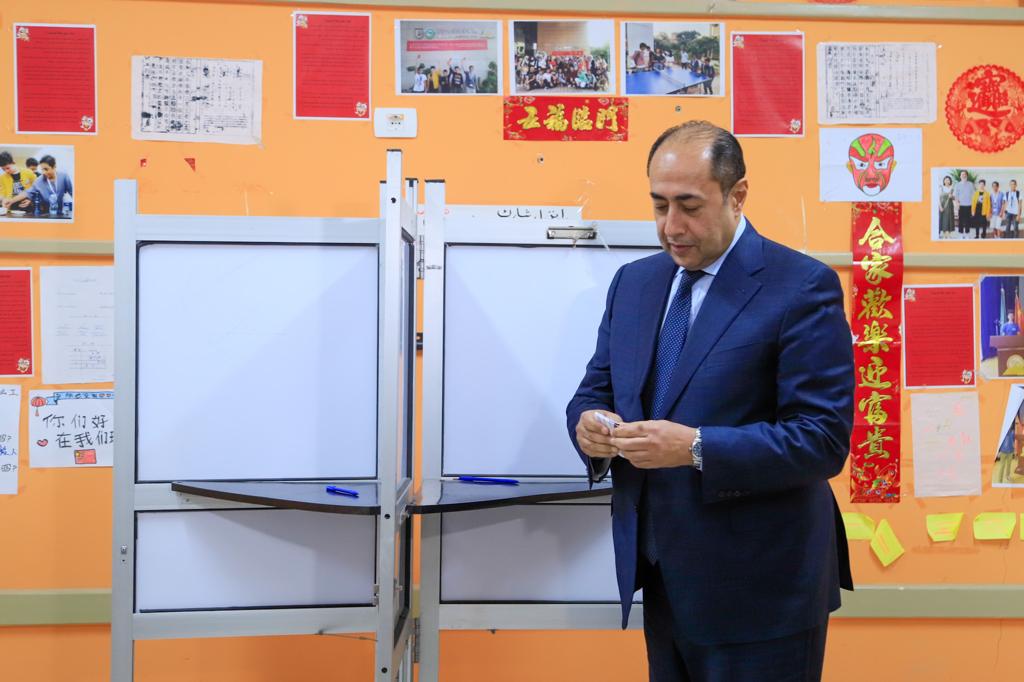 السفير حسام زكى بعد مشاركته فى الانتخابات الرئاسية واجب وطنى على كل المصريين (1)
