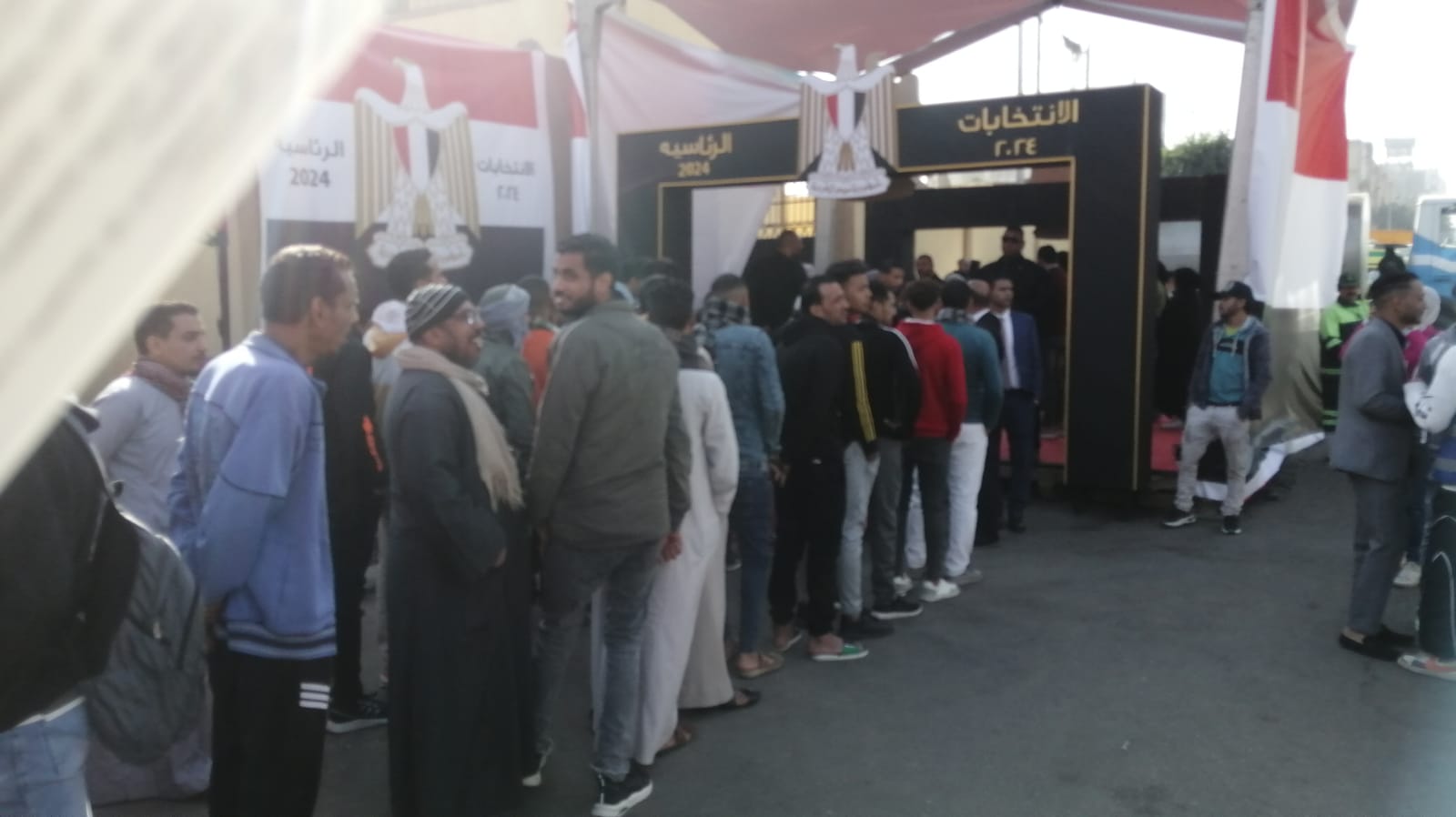 مشاركة كثيفة في ثاني أيام الانتخابات بالجمالية مشاركة كثيفة في ثاني أيام الانتخابات بالجمالية