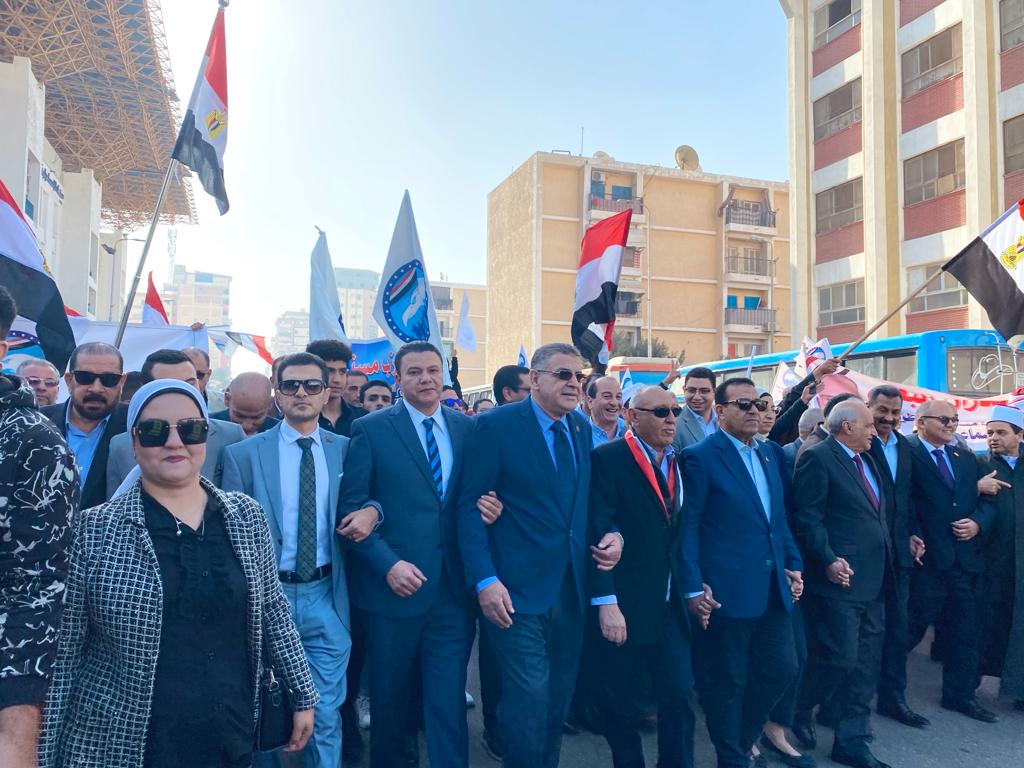 مسيرة حاشدة من أجل مستقبل الوطن بالإسماعيلية (3)