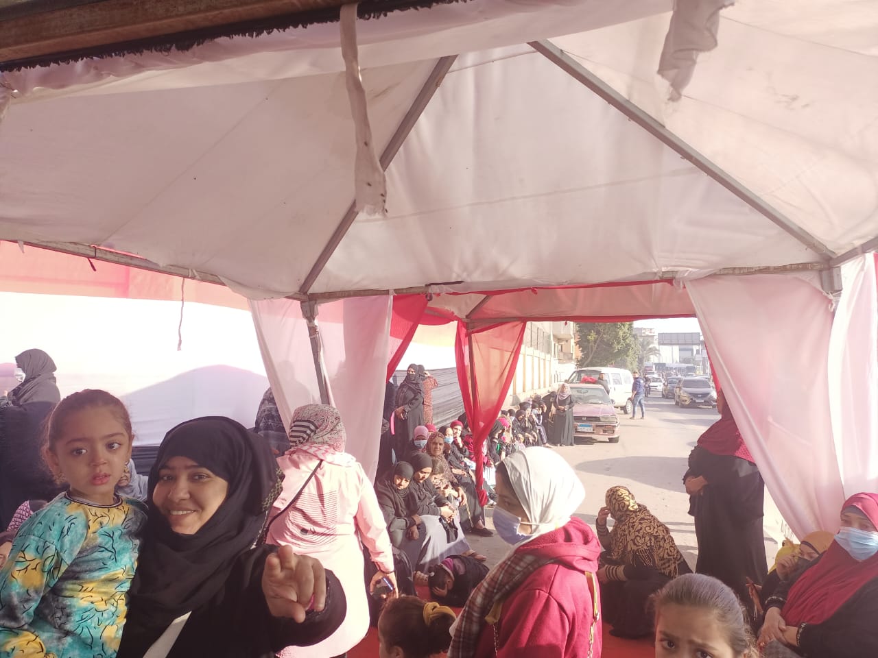 طوابير الناخبين قبل فتح اللجان (6)