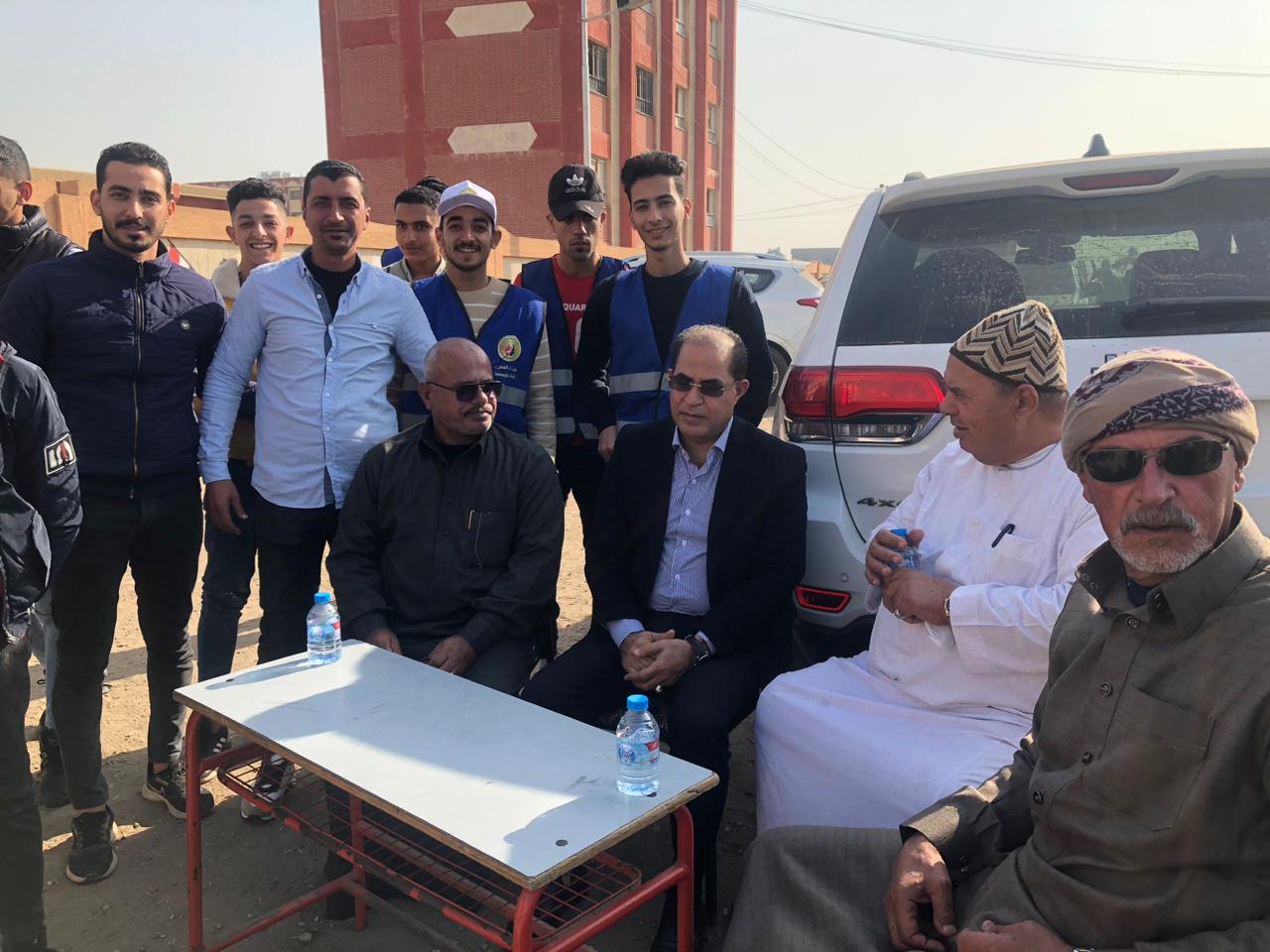جموع من أهالي منطقة بحر البقر ببورسعيد (5)