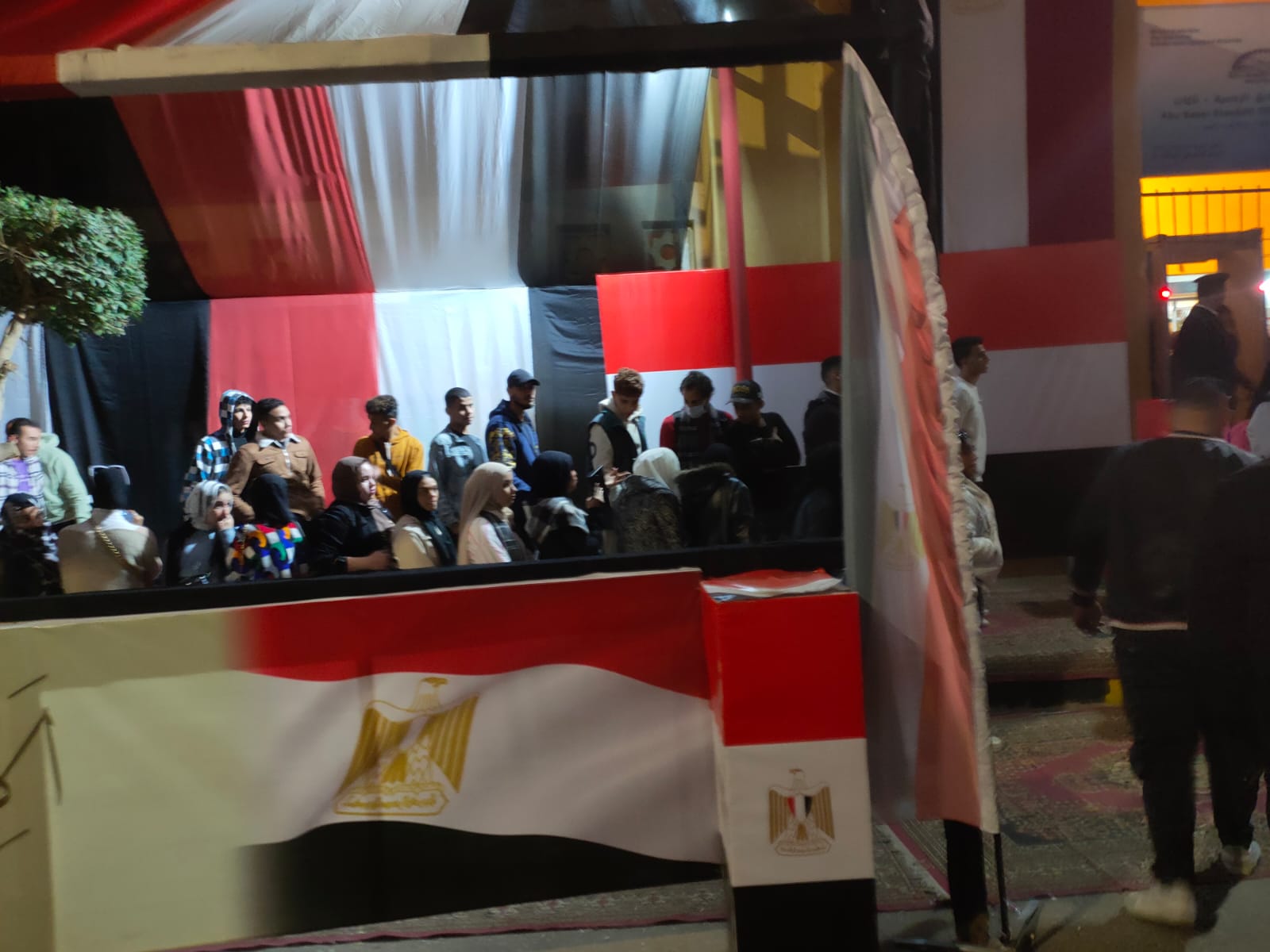 اقبال كبير علي التصويت في الساعات الأخيرة في الشيخ زايد (5)