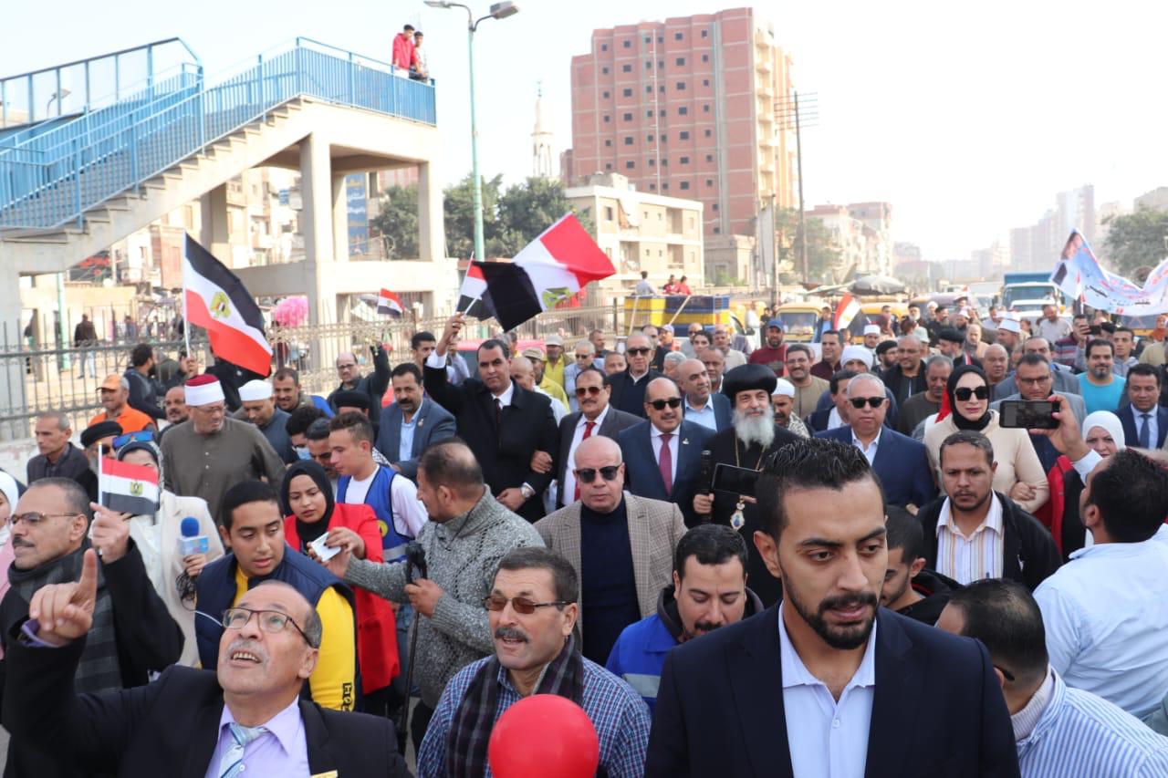 مسيرة في حب مصر بالشرقية (3)