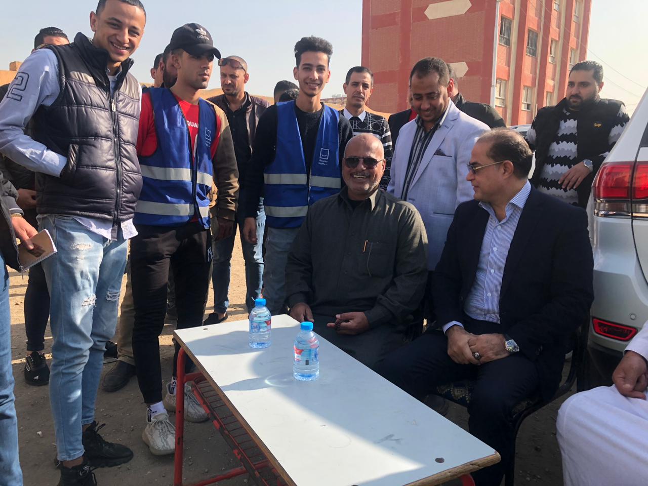 حشود من أهالي منطقة بحر البقر ببورسعيد (11)