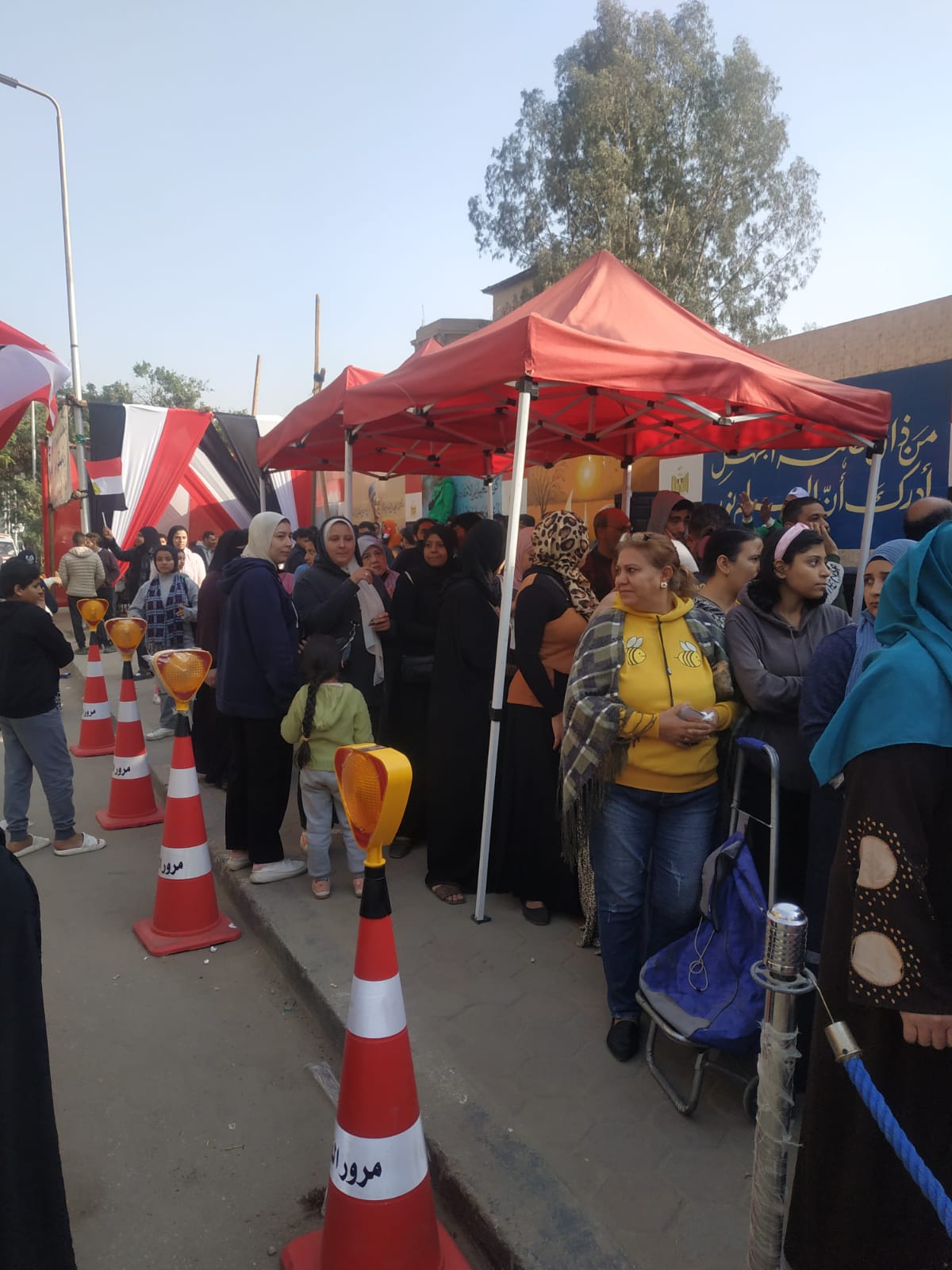 حرص النساء على المشاركة فى التصويت بالانتخابات الرئاسية