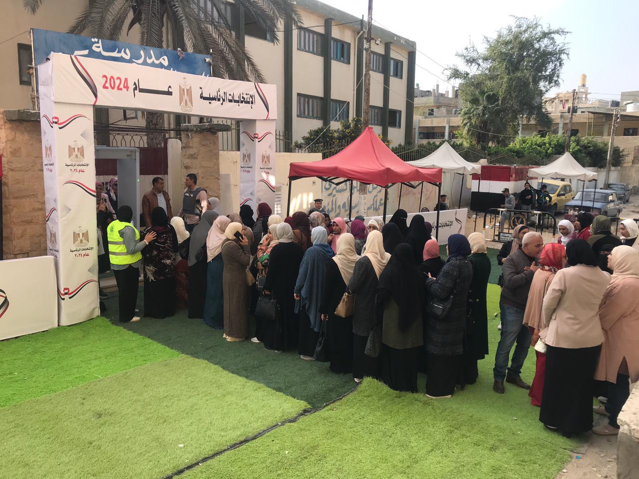 الانتخابات فى شمال سيناء (1)