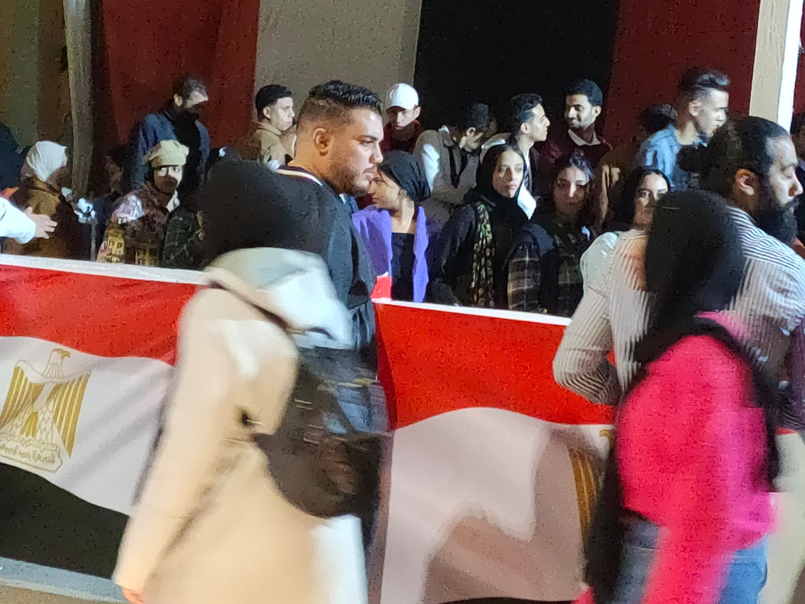 اقبال كبير علي التصويت في الساعات الأخيرة في الشيخ زايد (1)