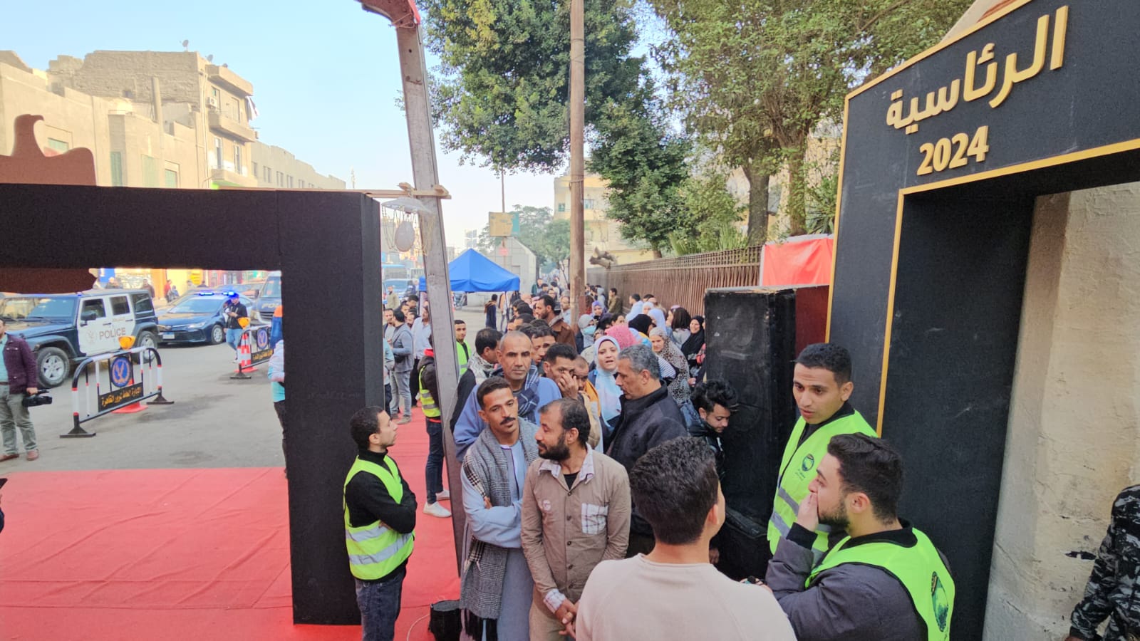 طوابير الناخبين في ثالث أيام انتخابات الرئاسة 2024 بالعباسية