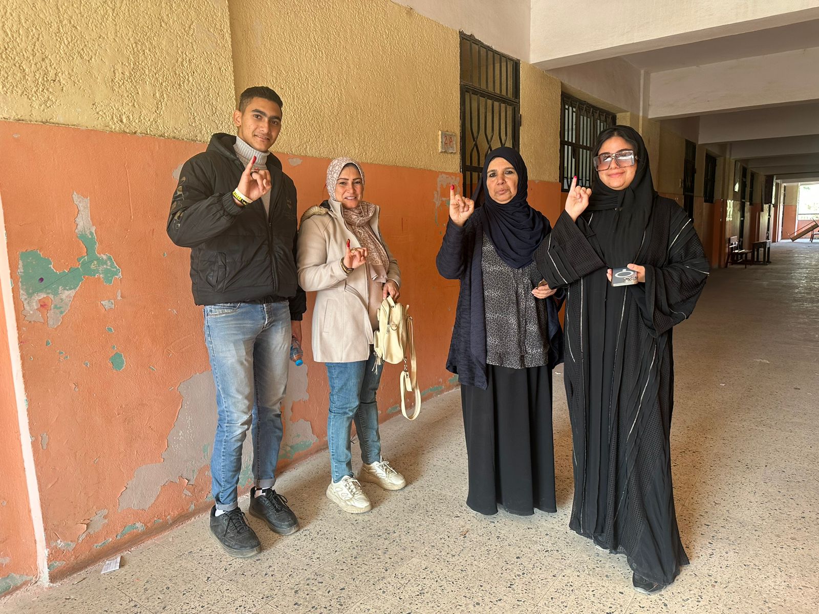 توافد الناخبين بالمعادى (2)