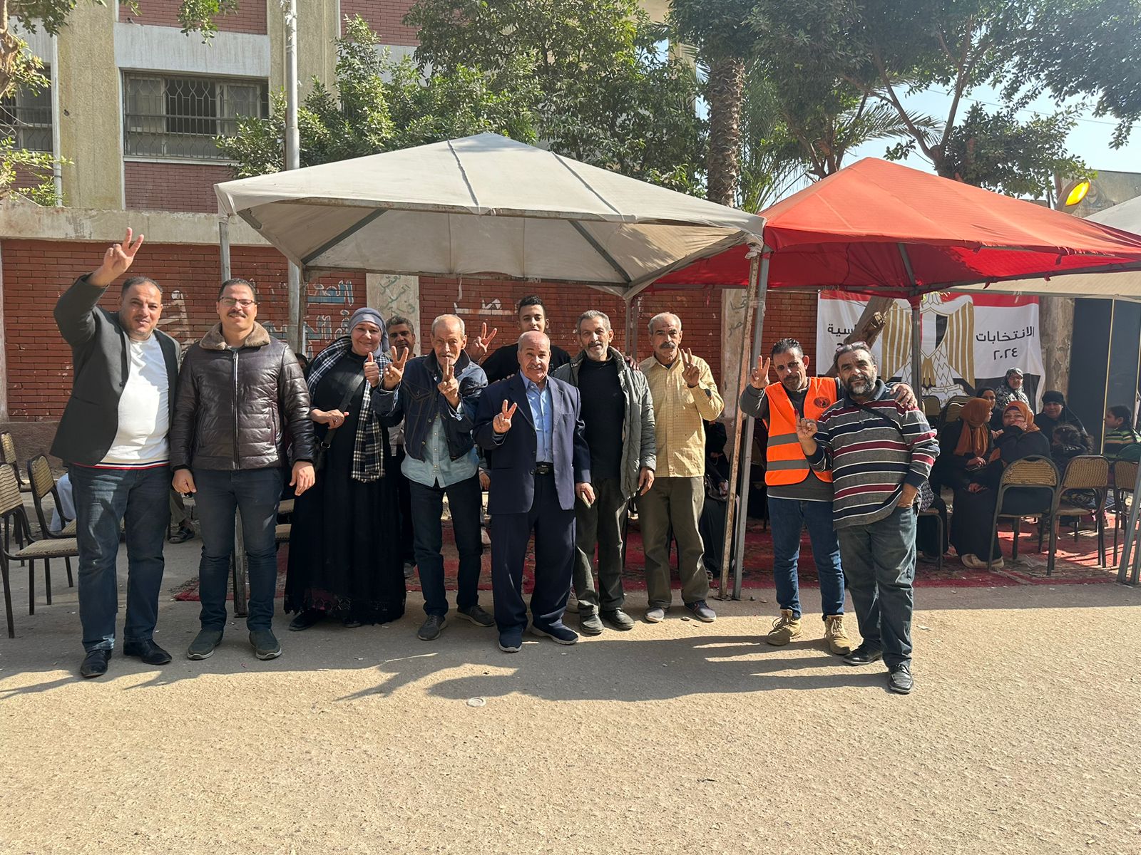 توافد الناخبين بالمعادى (1)