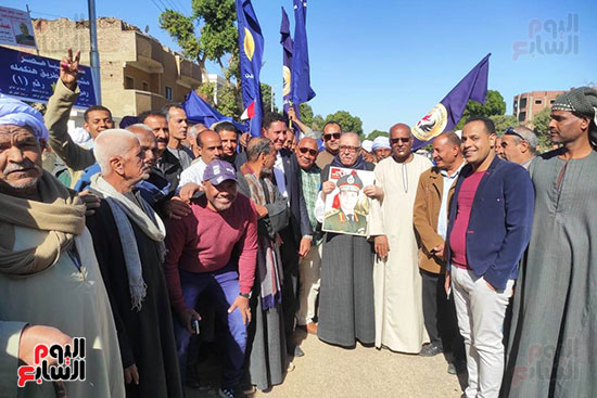 فعاليات-مسيرة-برعاية-حزب-حماة-الوطن-جنوب-الأقصر