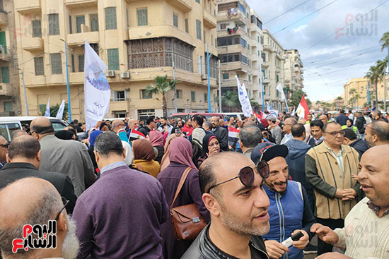 توافد-الناخبين-في-الجمرك-بالإسكندرية