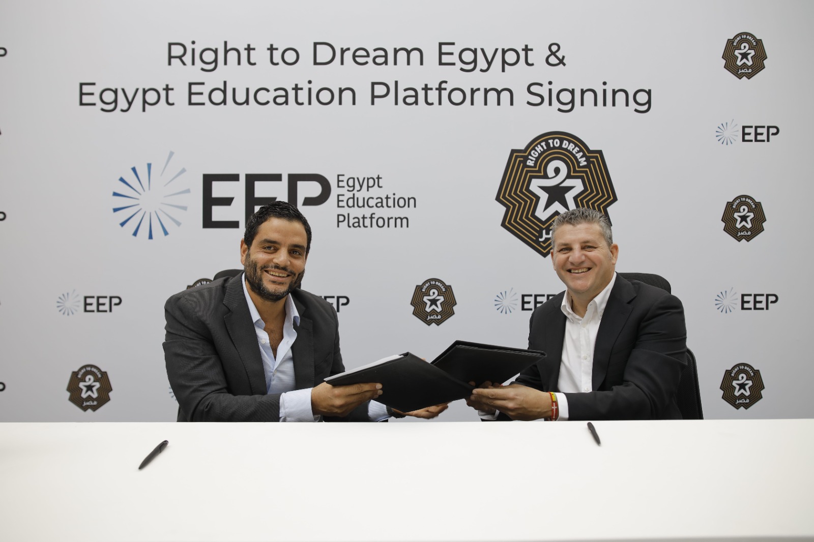شراكة استراتيجية بين منصة مصر للتعليم وأكاديمية Right to Dream  (2)