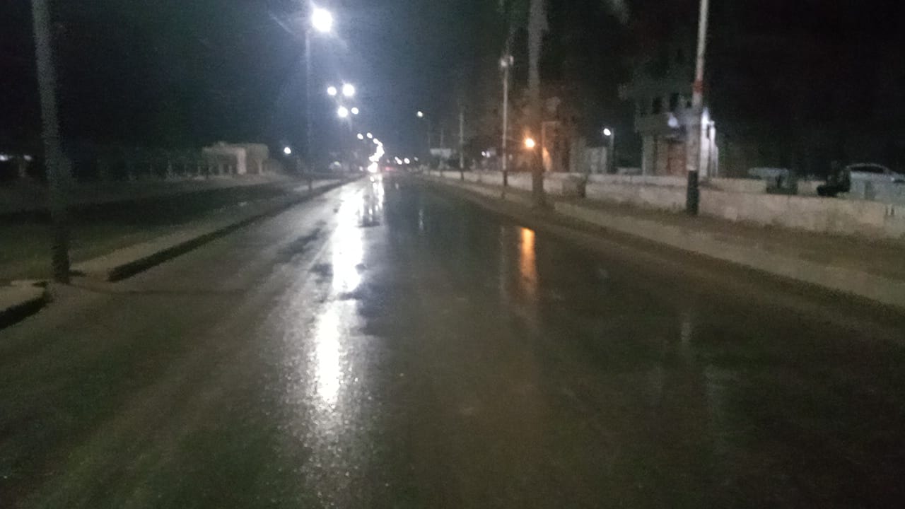 هطول الأمطار على كفر الشيخ (1)