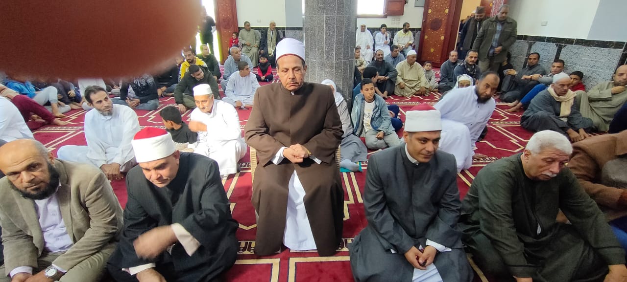 افتتاح مسجد بقرية بكفر الشيخ