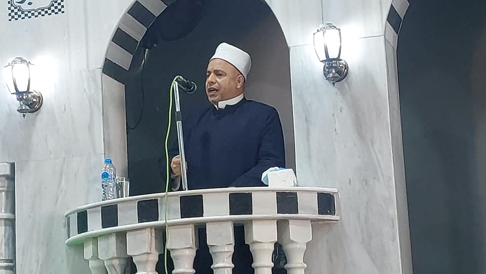 وكيل وزارة الأوقاف بإفتتاح المسجد
