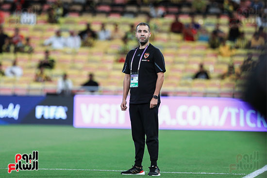 دكتور محمد وفائي قبل مباراة الاهلي واتحاد جدة