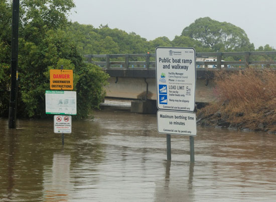 فيضانات في أقصى شمال ولاية كوينزلاند بسبب الإعصار الاستوائي السابق جاسبر