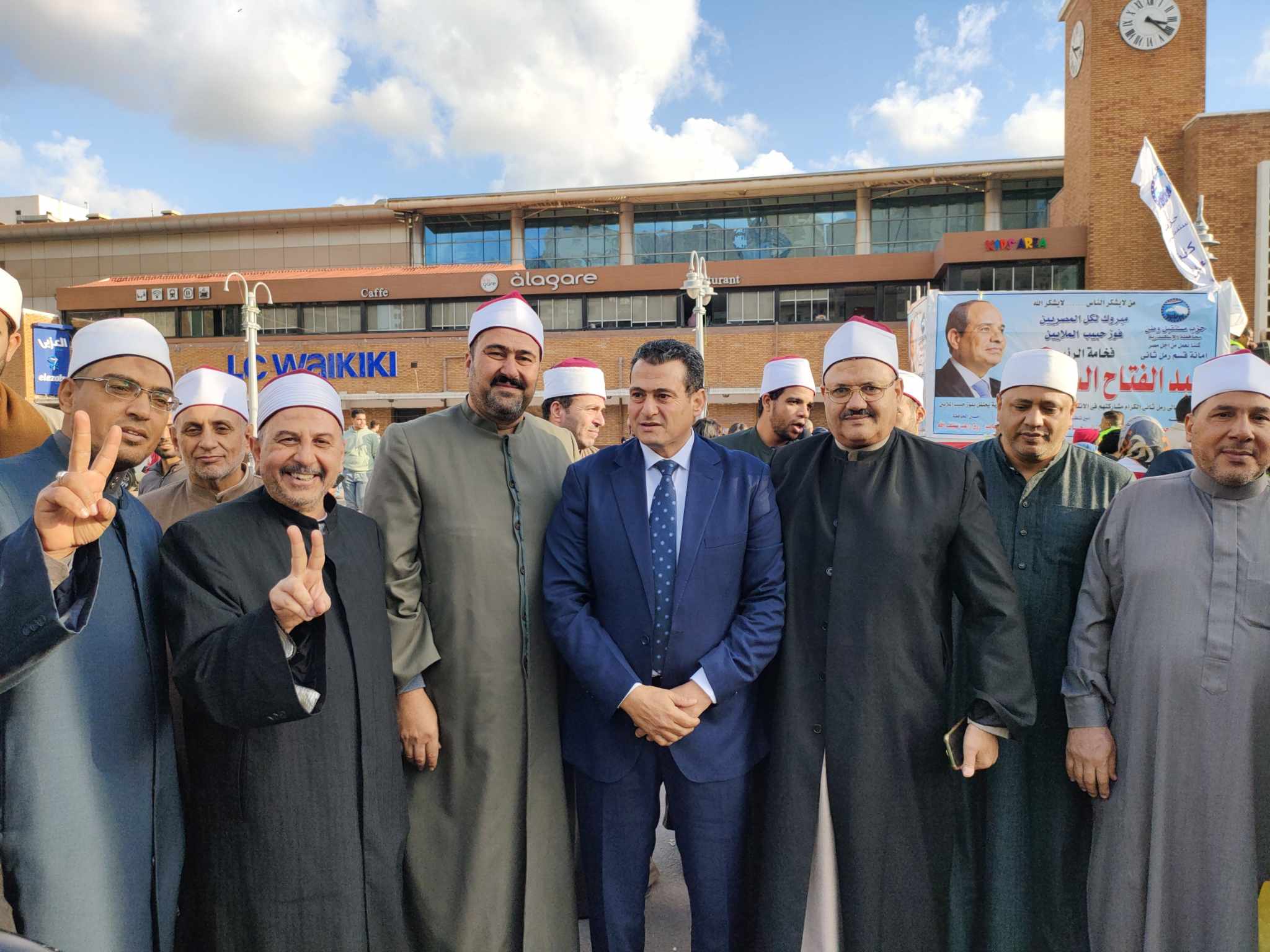 أوقاف الإسكندرية تشارك في احتفالية فوز الرئيس السيسي بالإسكندرية