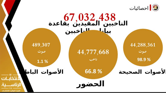 نتيجة الانتخابات الرئاسية 2024  (3)