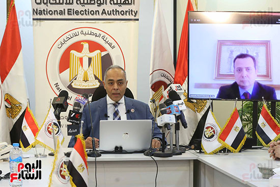 المستشار أحمد بندارى مدير الجهاز التنفيذي للهيئة الوطنية للانتخابات (4)