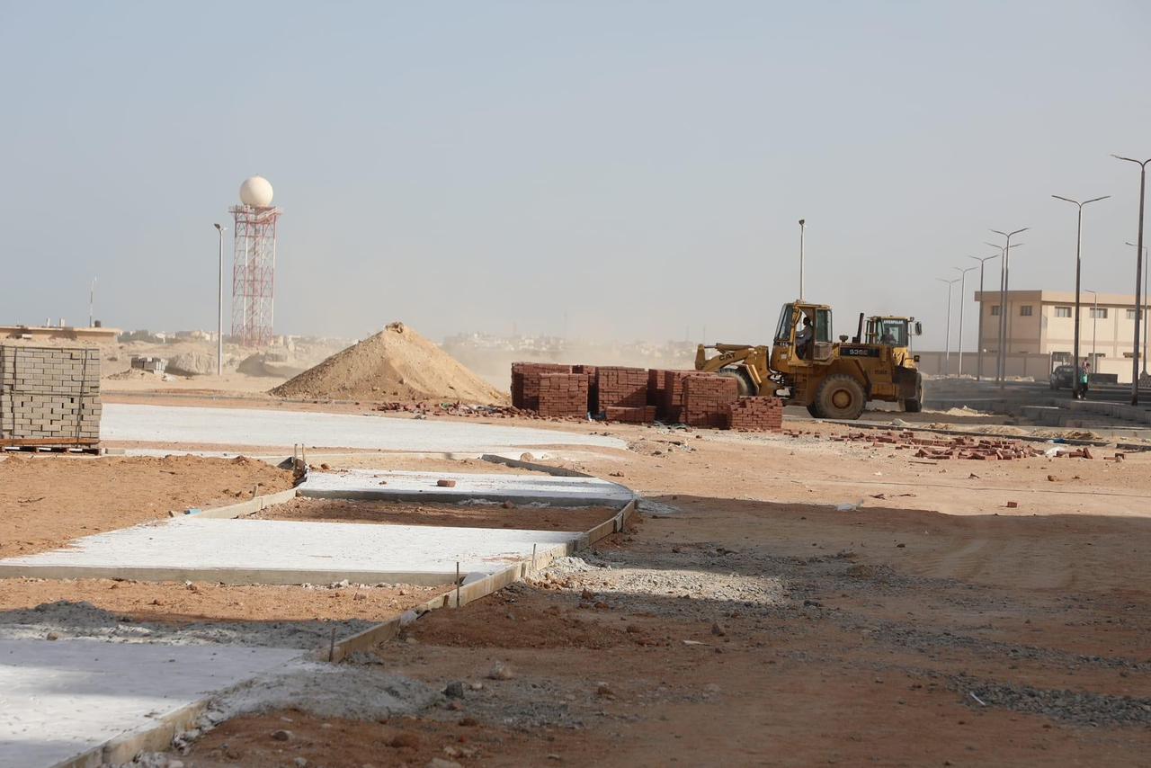 حديقة متكاملة على مساحة ٢٢ الف متر