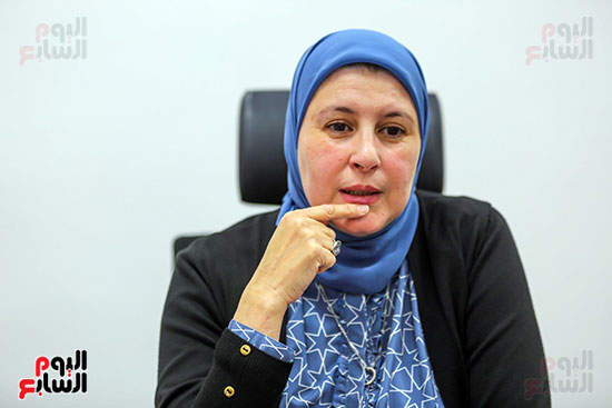 حوار الدكتورة هالة رمضان مدير المركز القومى للبحوث الاجتماعية والجنائية (17)
