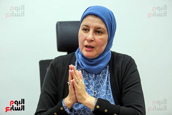 حوار الدكتورة هالة رمضان مدير المركز القومى للبحوث الاجتماعية والجنائية (12)