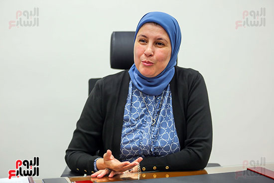 حوار الدكتورة هالة رمضان مدير المركز القومى للبحوث الاجتماعية والجنائية (19)